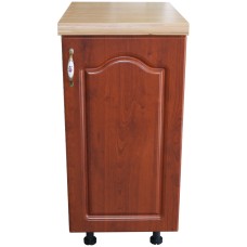 Corp inferior cu 1 Usa Dreapta Zebra, Wenge/MDF Cedru Mustata, blat Artar 40 x 85 x 60